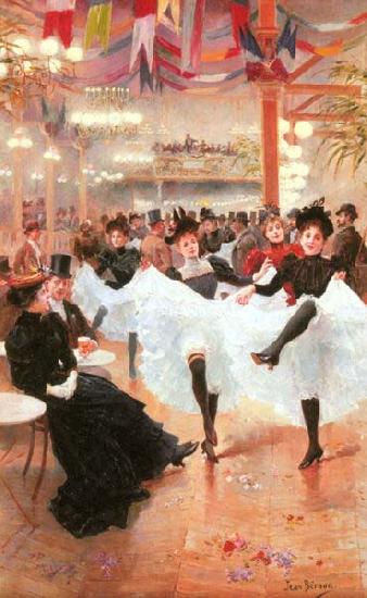 Jean Beraud Le Cafe de Paris Spain oil painting art